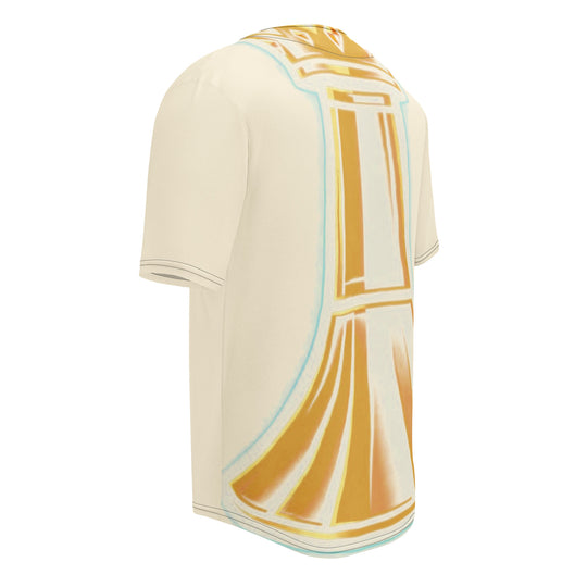 One Family Cream City Baseball Jersey, cream with gold crowned king