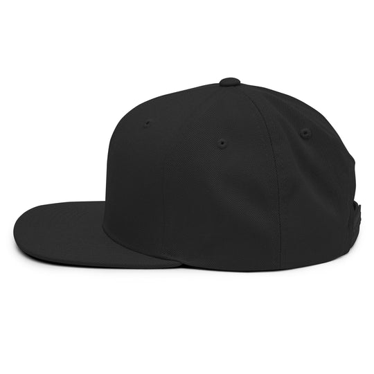 Pawn to King Snapback — One Family — One Family merch, gold crowned king emblem embroidered, black and gold