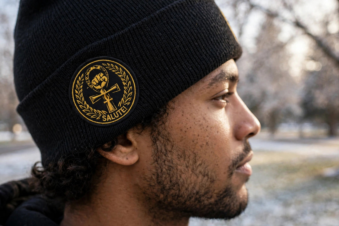 One Family Beanie — realistic lifestyle photo