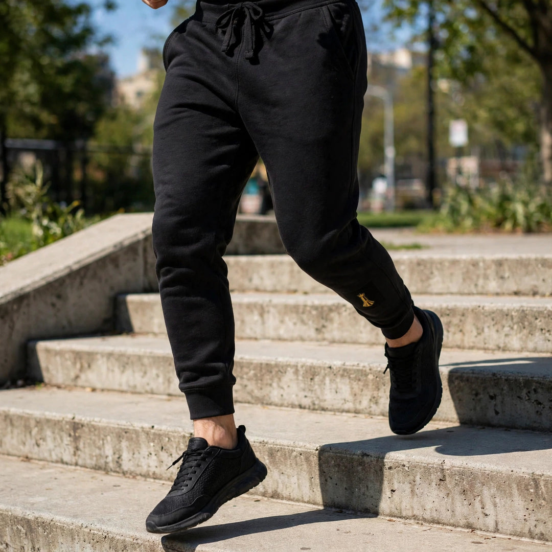 One Family Joggers — realistic lifestyle photo