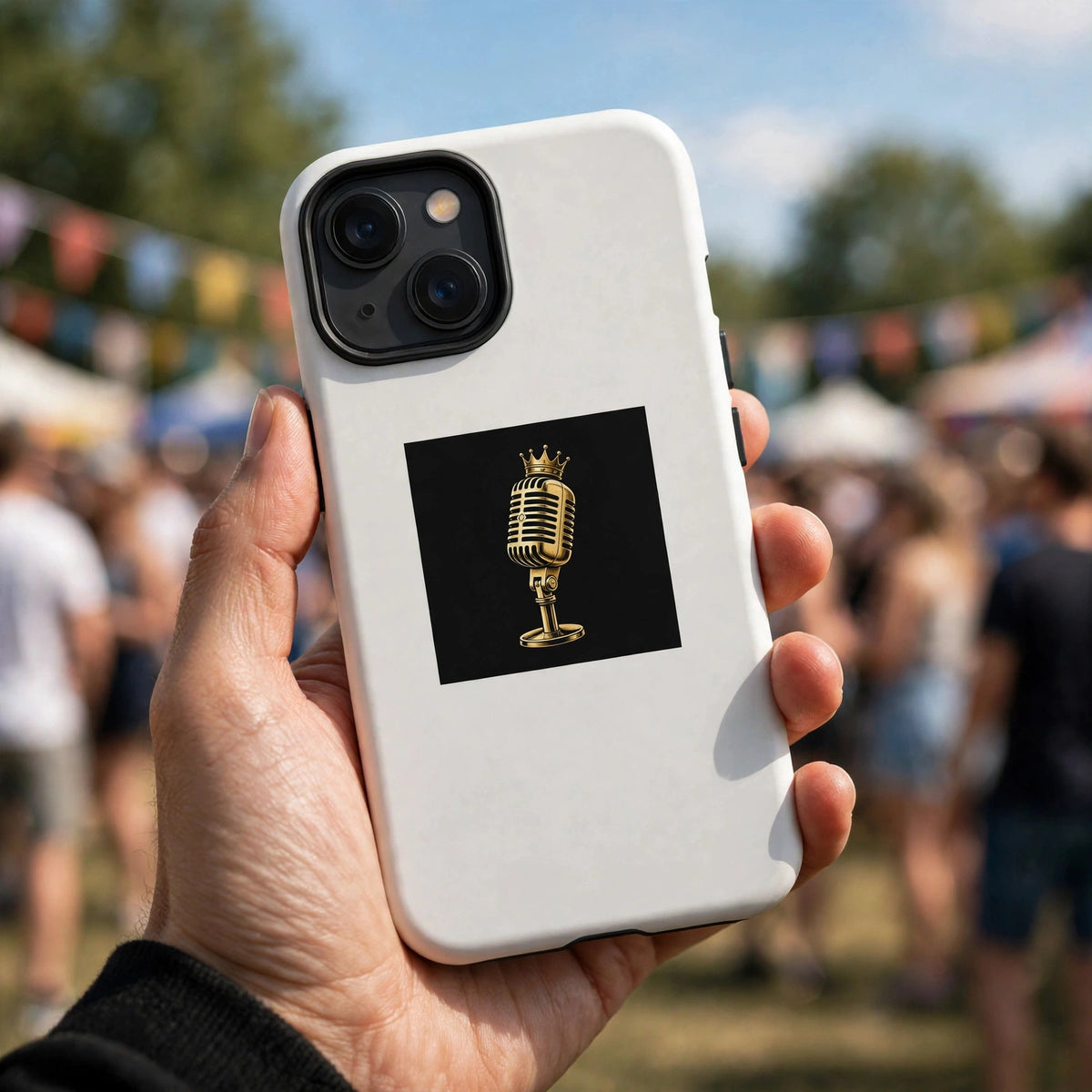 One Family Tough Phone Case — realistic lifestyle photo