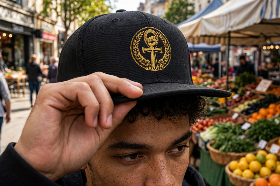 One Family Snapback — realistic lifestyle photo