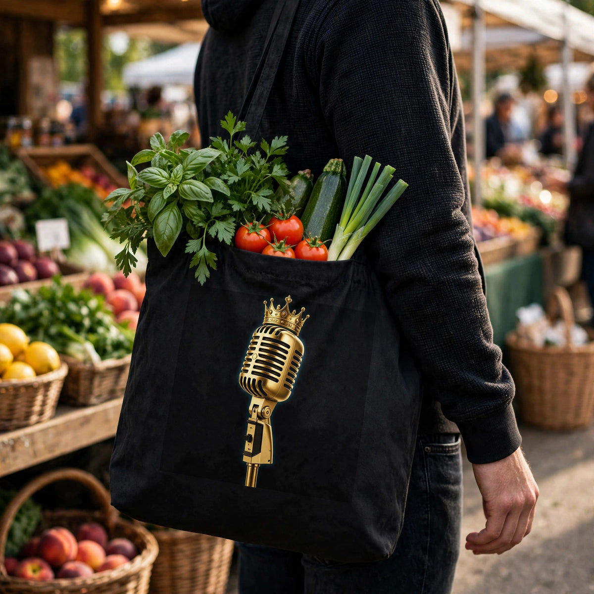 One Family Tote — realistic lifestyle photo