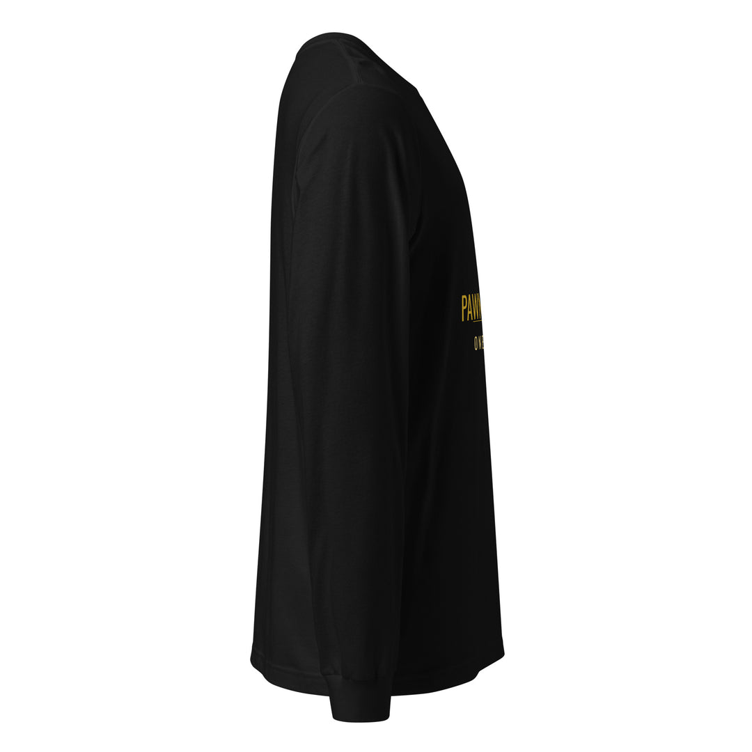 Pawn to King Long Sleeve — One Family — One Family merch, gold crowned king emblem, black and gold
